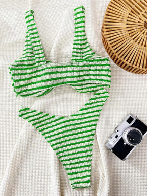 Biquíni Marinho Listrado