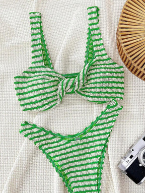 Biquíni Marinho Listrado