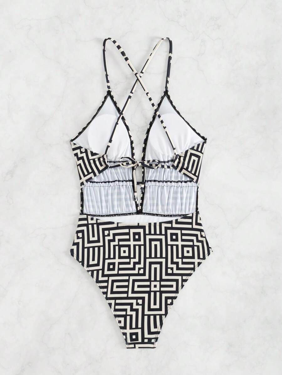 Maiô Geométrico Chic