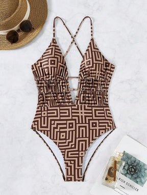 Maiô Geométrico Chic