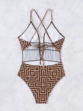 Maiô Geométrico Chic