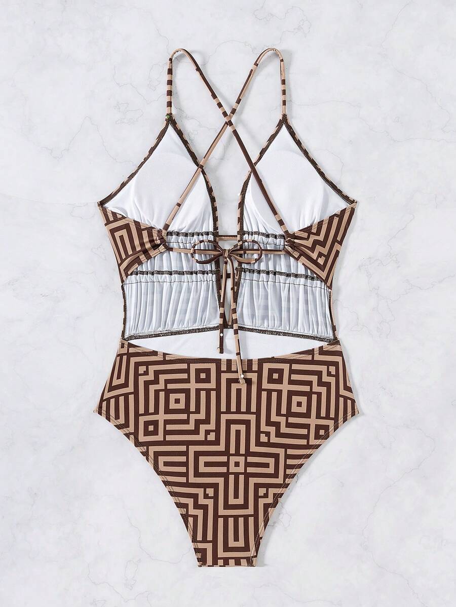 Maiô Geométrico Chic