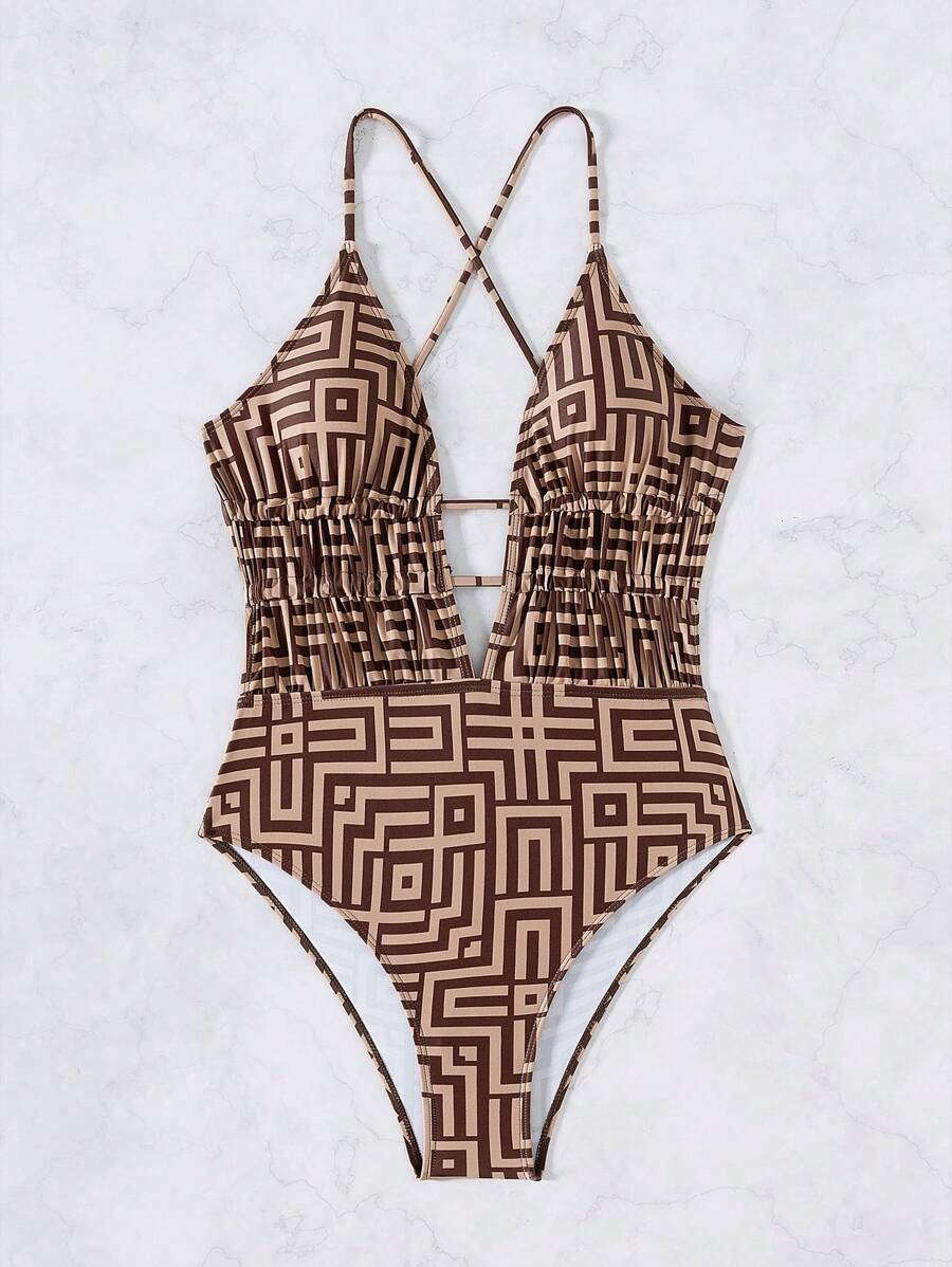 Maiô Geométrico Chic