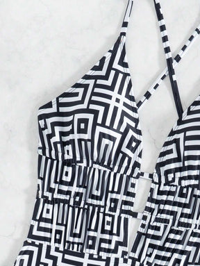 Maiô Geométrico Chic