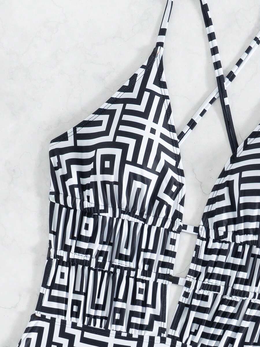 Maiô Geométrico Chic