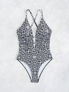 Maiô Geométrico Chic