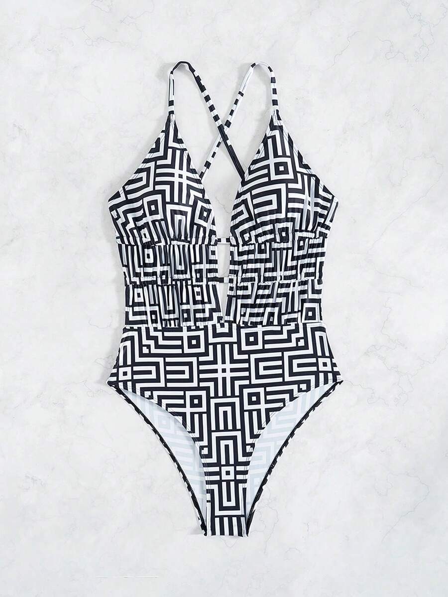 Maiô Geométrico Chic