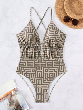 Maiô Geométrico Chic