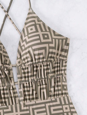 Maiô Geométrico Chic