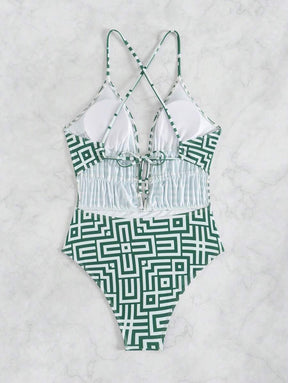 Maiô Geométrico Chic