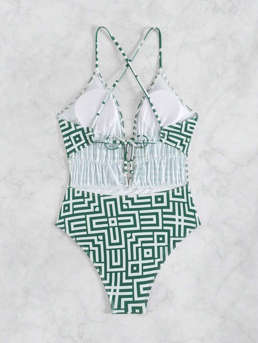 Maiô Geométrico Chic