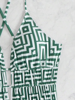 Maiô Geométrico Chic