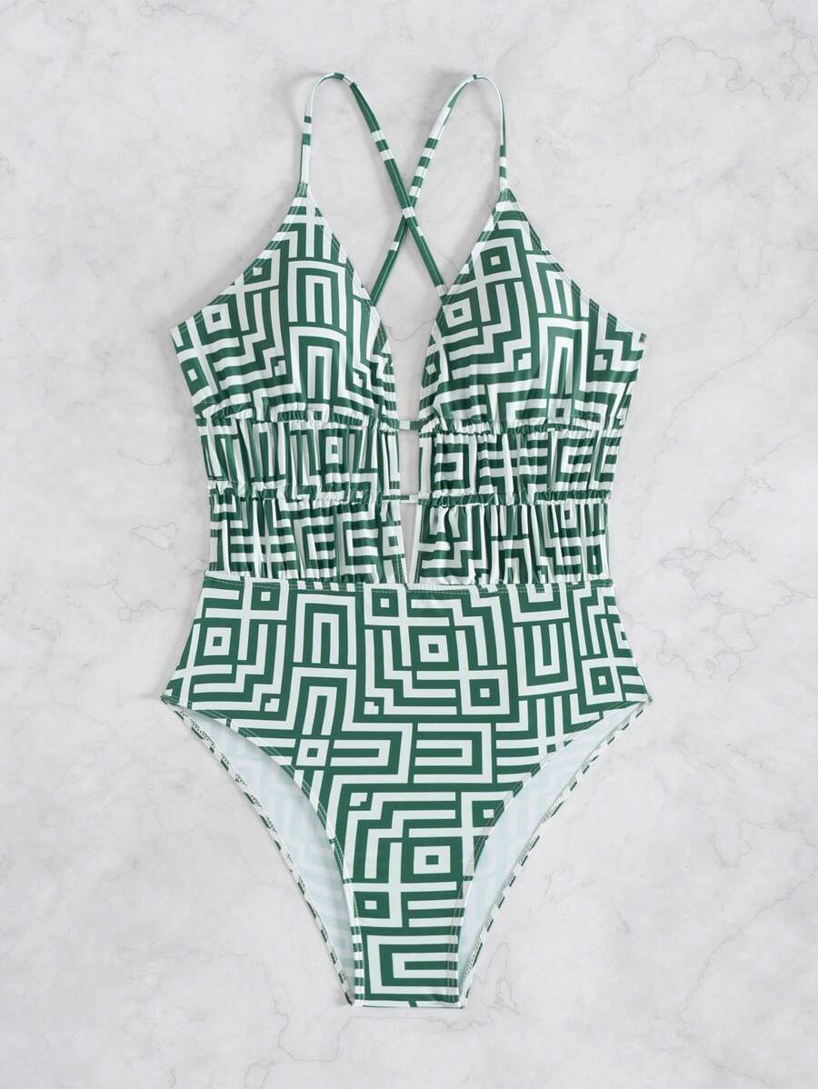 Maiô Geométrico Chic