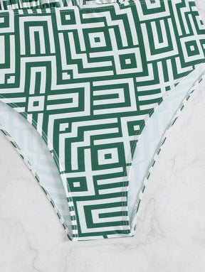 Maiô Geométrico Chic