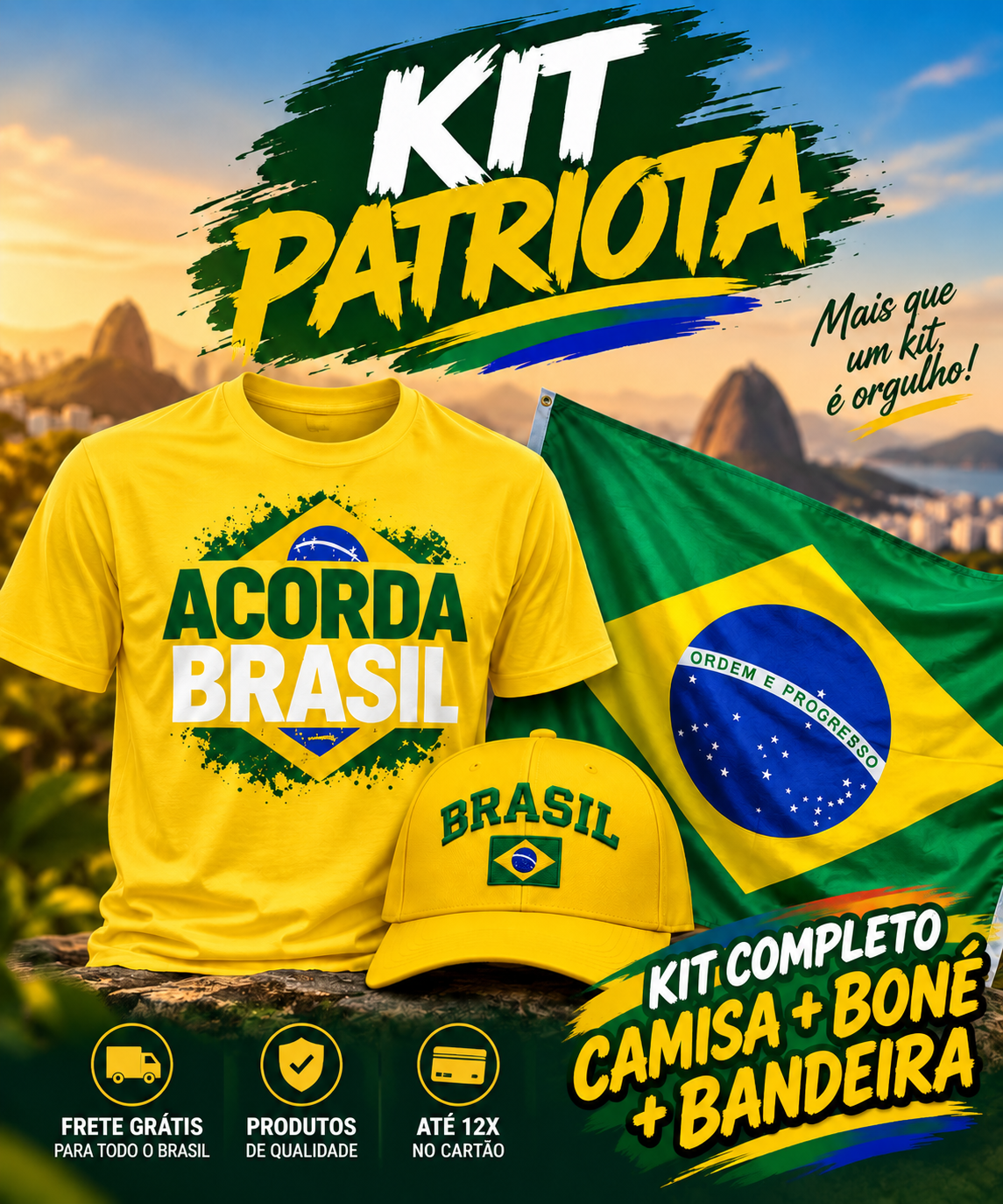 KIT PATRIOTA - 2026