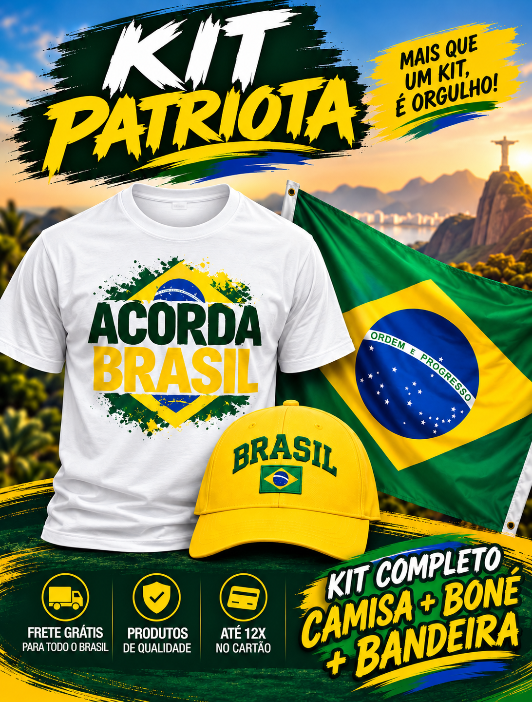 KIT PATRIOTA - 2026