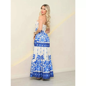 Vestido Tropical Longo