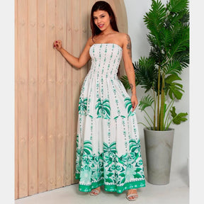 Vestido Tropical Longo