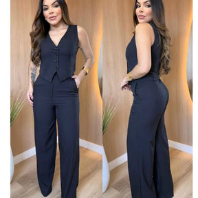 CONJUNTO COLETE E CALÇA