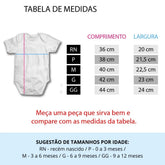 BODY BEBÊ - PERSONALIZADO NOME E NÚMERO