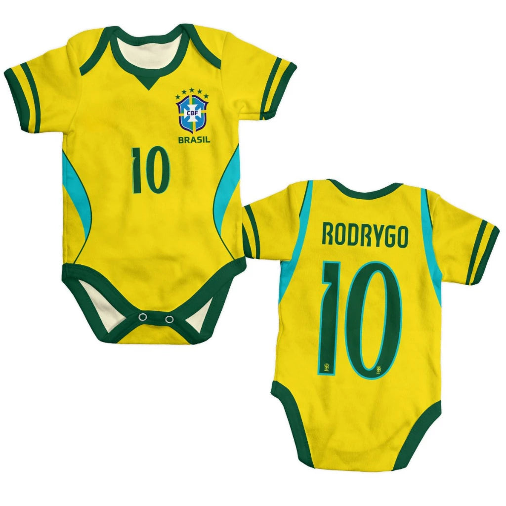 BODY BEBÊ - PERSONALIZADO NOME E NÚMERO