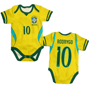 BODY BEBÊ - PERSONALIZADO NOME E NÚMERO