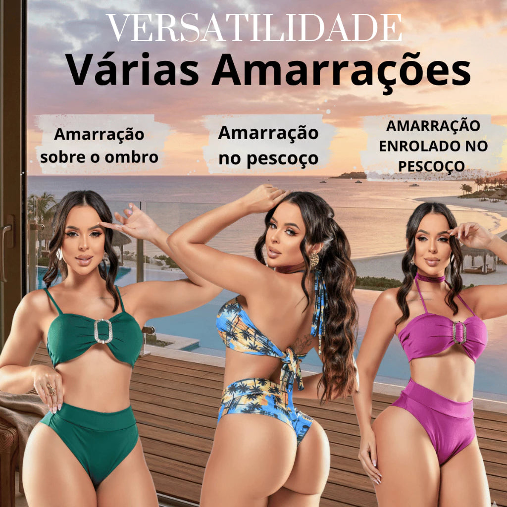 Biquíni Hot Pants Versátil - Labellamar 2026