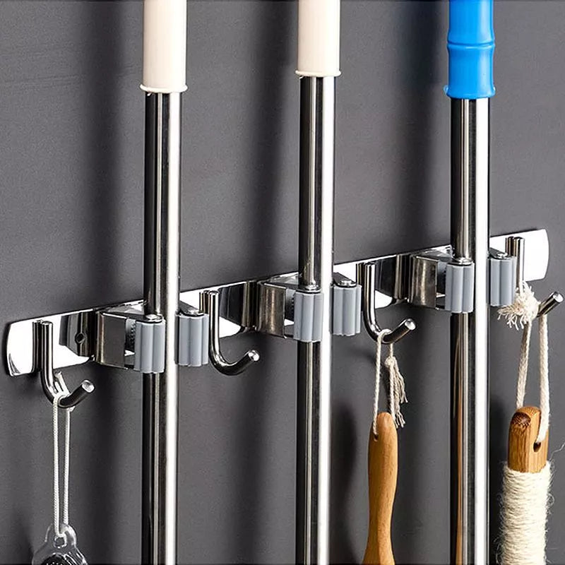 Suporte Inox Multiuso de Parede - Organize sua Cozinha!
