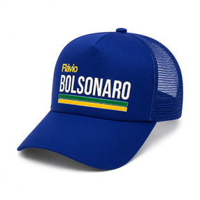 Boné Brasil Unissex flávio bolsonar