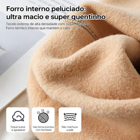 Meia Calça Inverno - Forro Aveludado - Serve Até 100kg