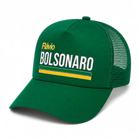 Boné Brasil Unissex flávio bolsonar