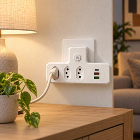 PowerHub 6™ – Adaptador 6 em 1 com USB e USB-C