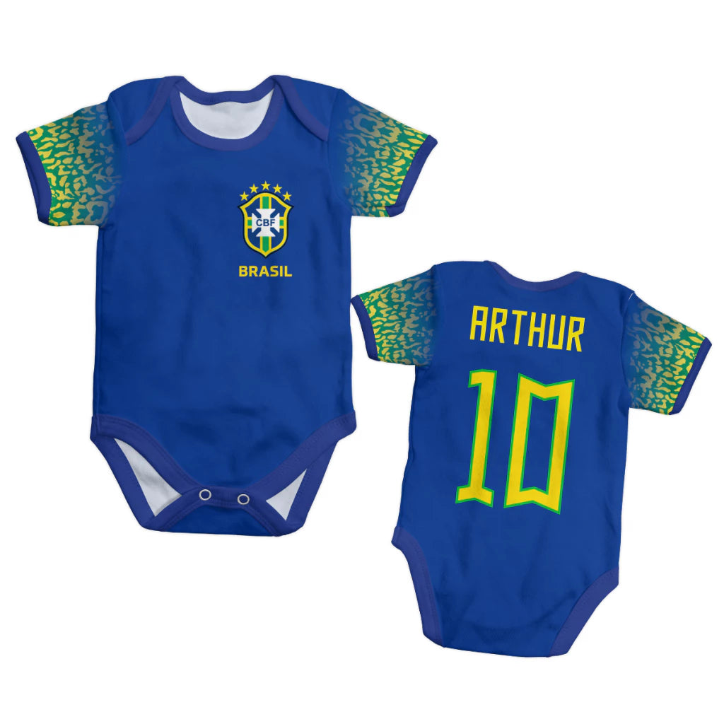 BODY BEBÊ - PERSONALIZADO NOME E NÚMERO