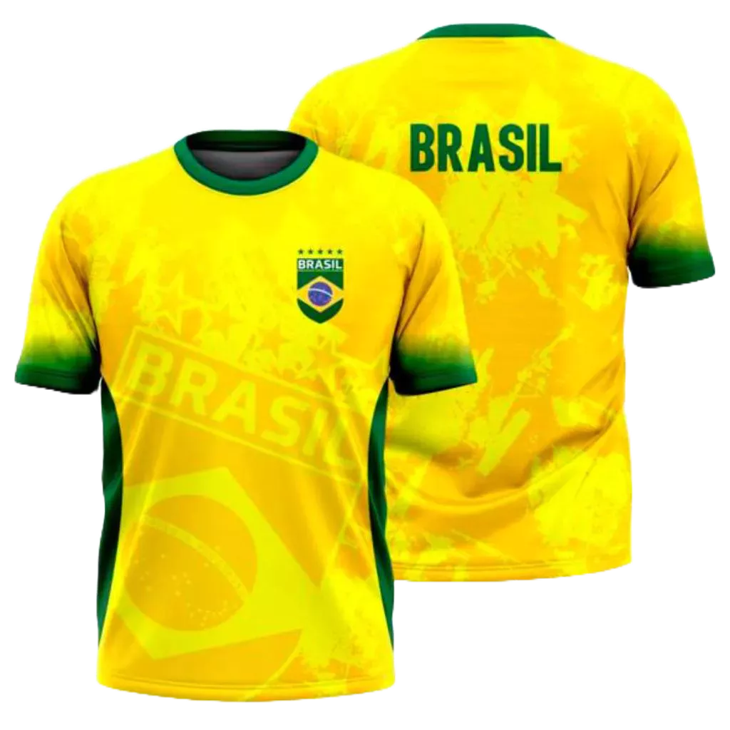 Camisa do Brasil - Torcedor MODELO  2 - NÃO PERSONALIZÁVEL!!