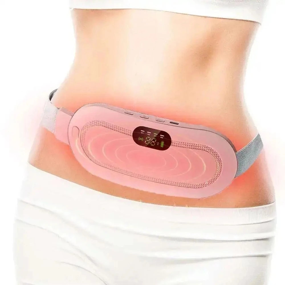 Cinta Alivia Dor de Cólica Menstrual - Massageador Térmico