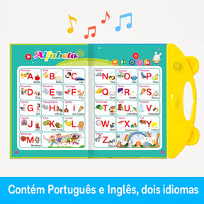 Livro Interativo Bilíngue Português Inglês + 48 CANETAS DE BRINDE