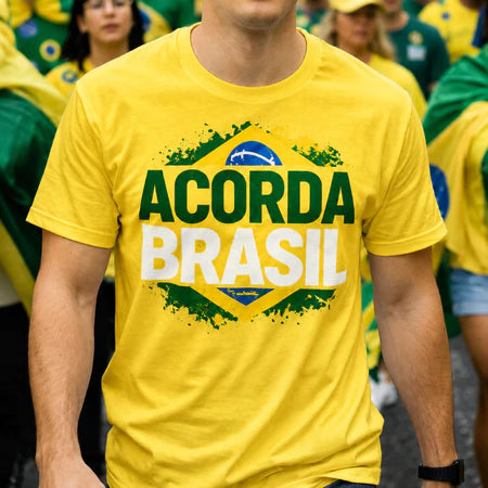 Camiseta Acorda Brasil