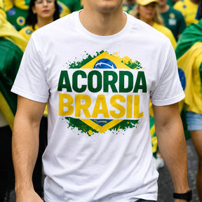 Camiseta Acorda Brasil